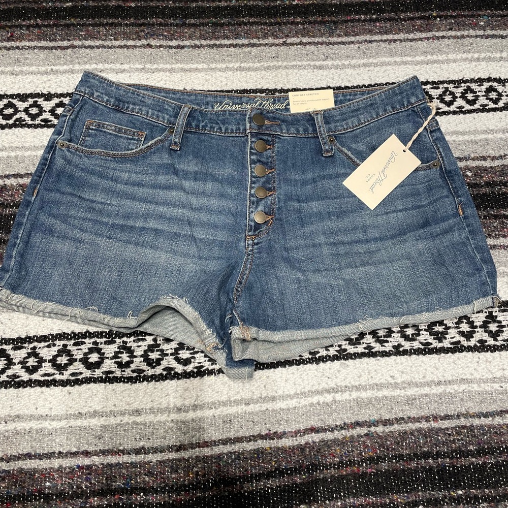 Brand new, never been worn with tags, Universal Thread denim shorts.